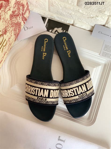 christian dior slippers womens|Christian Dior female slippers.